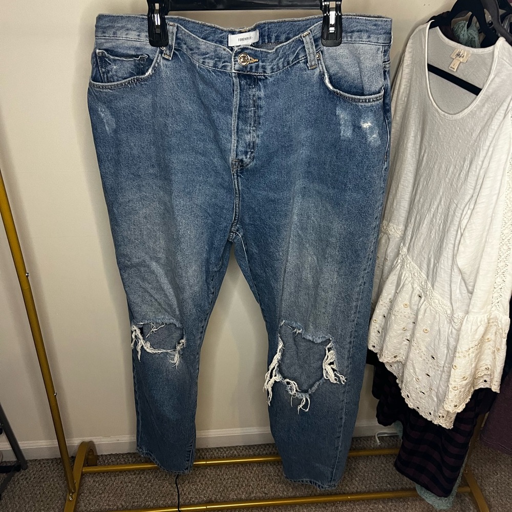 Baggy grandpa jeans